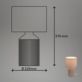 BRILO Stona lampa INO 1xE14/10W/230V braon | Eponuda.com