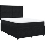 Maison Chic Box spring postelja - Vzmetna postelja z vzmetnico črna 140x200 cm žamet SL17233, (21883132) | Shoptok.si