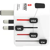 Svjetski adapter Pro Bijeli za Adapter putovanje