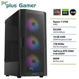 PCPLUS Gamer Ryzen 7 5700 16GB 1TB RTX 5060 8GB gaming namizni računalnik | Shoptok.si