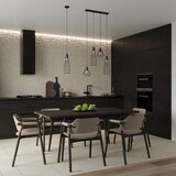  Sollux SL.1167 - Luster na sajli SUBA 4xE27/15W/230V crna | Eponuda.com