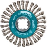 Makita tanjurasta četka od pletene čelične žice 115 mm X-LOCK D-73411 | shoptok.hr