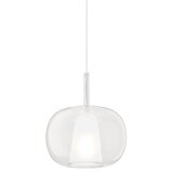  Ondaluce - Visilica na sajli THELMA 1xE27/15W/230V Ø 25 cm zlatna/prozirna | Eponuda.com