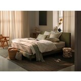 Micadoni Zelena oblazinjena zakonska postelja 180x200 cm Linea – | Shoptok.si