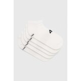 4f Nogavice 5-pack moški, bela barva | Shoptok.si