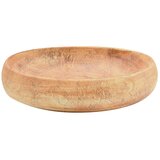 Nadgradni umivaonik smeđi ovalni 59x40x15 cm keramički | shoptok.hr