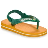 Havaianas Japonke BABY BRASIL LOGO Rumena