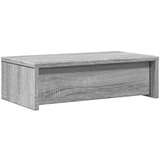 vidaXL Stojalo za zaslon s predali siva sonoma 50x27x15 cm inž. les | Shoptok.si