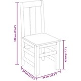 vidaXL blagovaonske stolice 2 kom masivno sheesham drvo | shoptok.hr