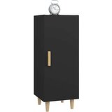  Komoda crna 34 5 x 34 x 90 cm od konstruiranog drva | shoptok.hr