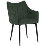  Stolica MONTE - samt tkanina - zelena | shoptok.hr