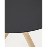 Kave Home Okrogla jedilna miza s stekleno mizno ploščo ø 150 cm Argo – | Shoptok.si