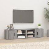 vidaXL TV omarica 2 kosa siva sonoma 80x31,5x36 cm inženirski les Cene