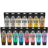 Komplet Set metalik akrilnih boja ACRYL PRO Kompozit 15x75 ml Cijene