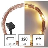  LED solarni lanac LED/2,4W/1,2V 1xAA 15 m IP44 3000K 600 mAh | Eponuda.com