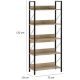Hanah home polica za knjige Ktp-850-Ff-1 | Eponuda.com