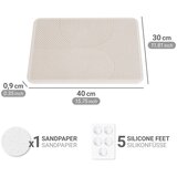 Wenko Bež podloga za ocjeđivanje posuđa od dijatomita 40x30 cm Damon – | shoptok.hr