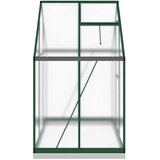  Staklenik s okvirom zeleni 169 x 114 x 202 cm aluminijski | Eponuda.ba