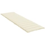  Jastuk za ležaljku krem 200 x 60 x 3 cm od tkanine Oxford | Eponuda.com