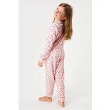 Astratex Dolga dekliška pižama iz flisa Pink Soul | Shoptok.si