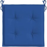 vidaXL jastuci za vrtne stolice 4 kom kraljevsko plavi 50 x 50 x 3 cm | shoptok.hr