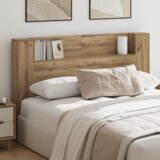  Glava kreveta s ormarićem hrast artisan Konstruirano drvo | shoptok.hr