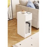Hanah home pomoćni sto truva, 33 cm, beli Cene