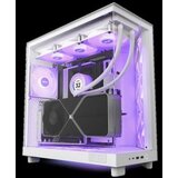 NZXT CASE H6 FLOW WHITE RGB mini-ITX, Micro-ATX, ATX, Mid-tower, 3x RGB fan | Eponuda.ba