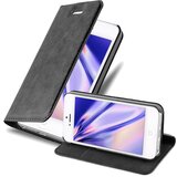 Cadorabo Ohišje, združljivo z Apple iPhone 5 / 5S / SE 2016 v nočna črna - Zaščitni ovitek z magnetnim zapiranjem, stoječo funkcijo in režo za kartice, (20548698) Cene