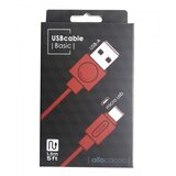 Allocacoc Flat USB kabl microUSB 1.5m crveni 10452RD/USBMBC | ePonuda.com