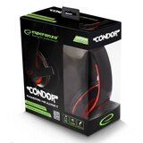 Esperanza Condor stereo slušalice sa mikrofonom, gamer, crvene | shoptok.hr