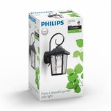 Philips spoljasnja zidna lampa buzzard crna 1x60w 230 v ,915005309001 ( 19853 ) | Eponuda.com