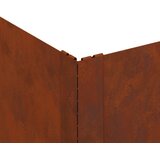 Ograda oko Travnjaka 100 x 60 x 20 cm Čelik Rđa | shoptok.hr