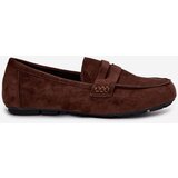 Boto Loafers Moccasins Ladies Flat Dark Brown Soreline | Shoptok.si