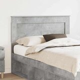  Uzglavlje s uzglavljem Betonski sivi 135 cm Konstruirano drvo | shoptok.hr