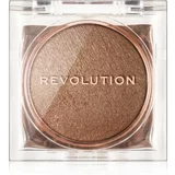 Makeup Revolution Beam Bright kompaktni pudrasti osvetljevalec odtenek Bronze Baddie 2,45 g