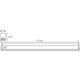 LEUCHTEN DIREKT LED svetlobna letev Ledvance (10 W, dolžina: 87,3 cm, nevtralno bela) | Shoptok.si