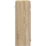  Kupaonski ormar s ogledalom Zidne Sonoma hrast 60 x 20 x 60 cm | shoptok.hr