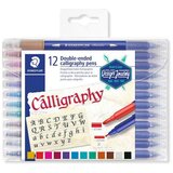 Staedtler Kaligrafski flomastri, desigen journey 12/1, v pvc etuij 3005 TB12 Cene