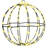 Lopta 2 pcs Topla bijela 30 x 30 x 32 cm Metal | shoptok.hr