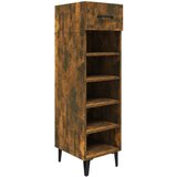 Furnova Omarica za čevlje dimljeni hrast 30x35x105 cm konstruiran les, (21954745) | Shoptok.si