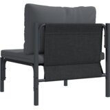  Zunanja Pohištvo z blazino Antracit 80 x 80 x 71 cm Jeklo, (5000282290) | Shoptok.si