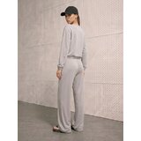 Sinsay Kratka crewneck majica s ukrasnim ringovima | shoptok.hr