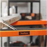 Vonhaus Delovna koza zložljiva, kovinska, 2 kosa | Shoptok.si