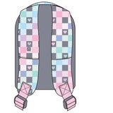  RUKSAK ŠKOLSKI-NOTEBOOK ANATOMSKI CHECKERED HEARTS HEAD 502024107 | shoptok.hr