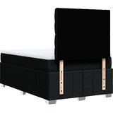  Krevet box spring s madracem crni 120 x 190 cm od tkanine | shoptok.hr