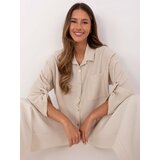 Italy Moda Shirt-MO-KS-9368.98-beige | shoptok.hr