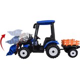 Traktor bager AKU s prikolicom plavi | Shoptok.si