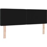  LED uzglavlje s kristalnim gumbićima Crno 72 cm Velur | shoptok.hr