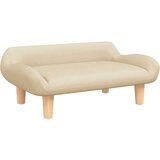 vidaXL Otroški kavč krem 70x40x24 cm blago | Shoptok.si